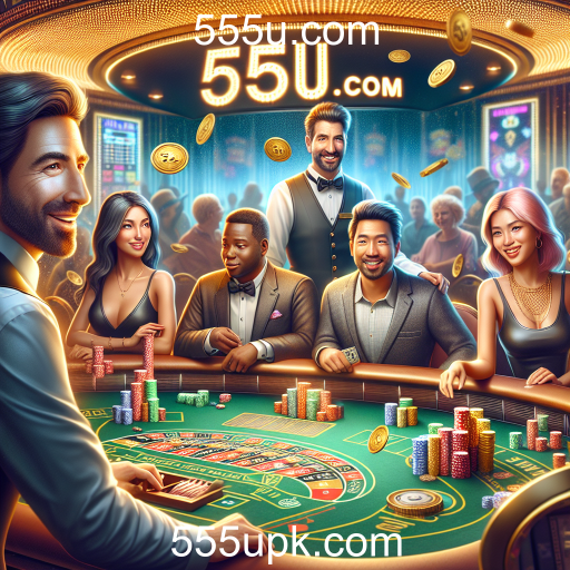 A Revolução do Cassino Ao Vivo em 555u.com